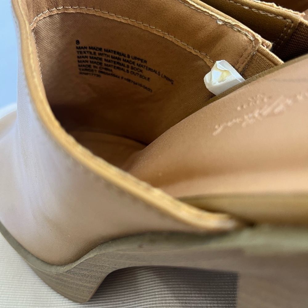 Universal Thread Brown Leather Mules - image 5